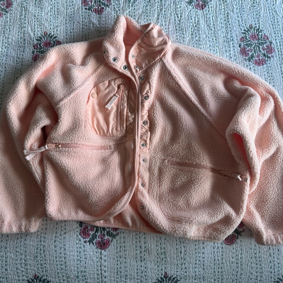Free People Hit The Slopes Fleece Jacket - Picture 3 of 6